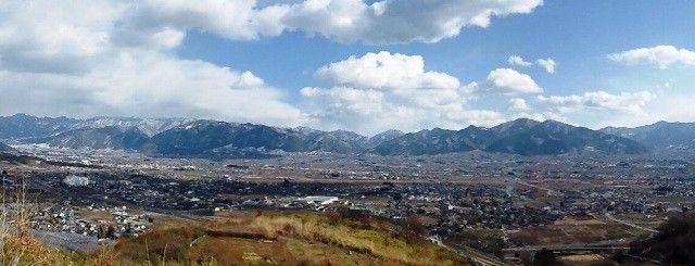 大沢農園からのパノラマ